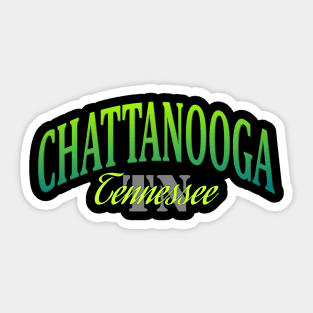 City Pride: Chattanooga, Tennessee Sticker